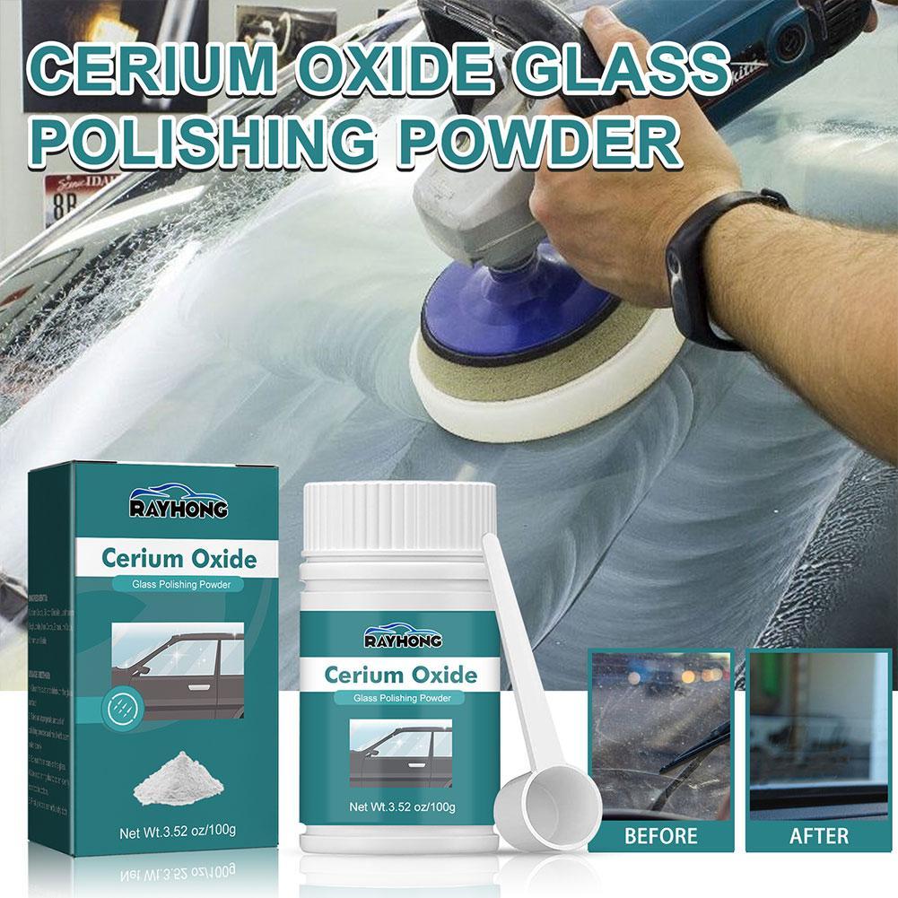 Glass Polishing Cerium Oxide Scratch Kit - Pó de Polimento de Óxido de