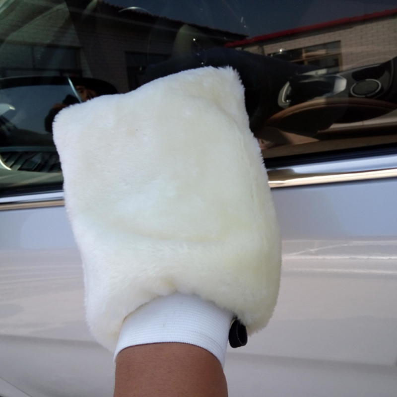 Car Detailing Wash Mitt Microfiber Wool - Luvas De Lavagem De Carro Macio