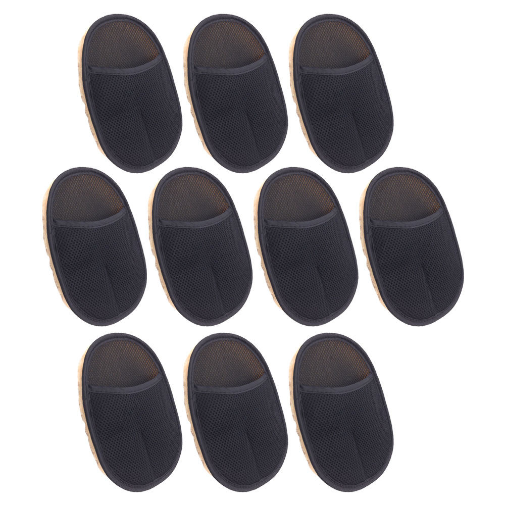 Car Detailing Wash Mitt Microfiber Wool - 10 Luvas de Lã para Lavagem