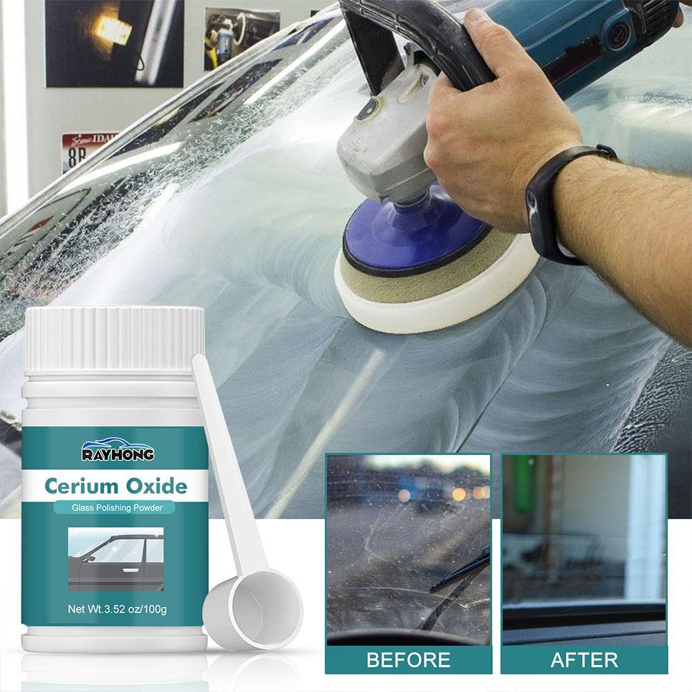 Pó de Polimento de Óxido de Cé - Glass Polishing Cerium Oxide Scratch Kit avaliação e preço