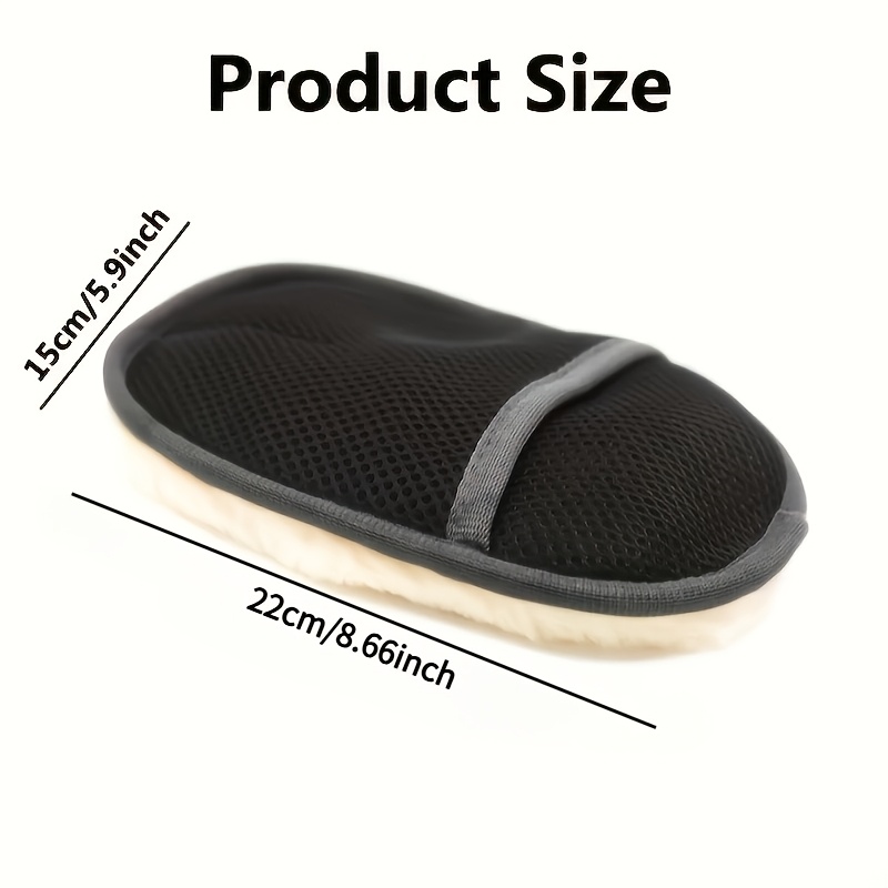 4 luvas de microfibra para lav - Car Detailing Wash Mitt Microfiber Wool avaliação e preço