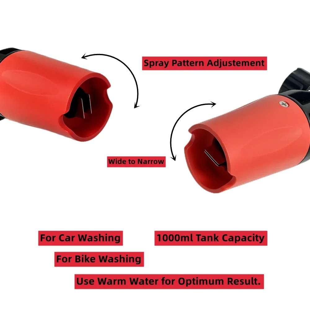 1 Peça Canhão de Espuma PA Aju - Foam Cannon Pressure Washer Wide Mouth avaliação e preço