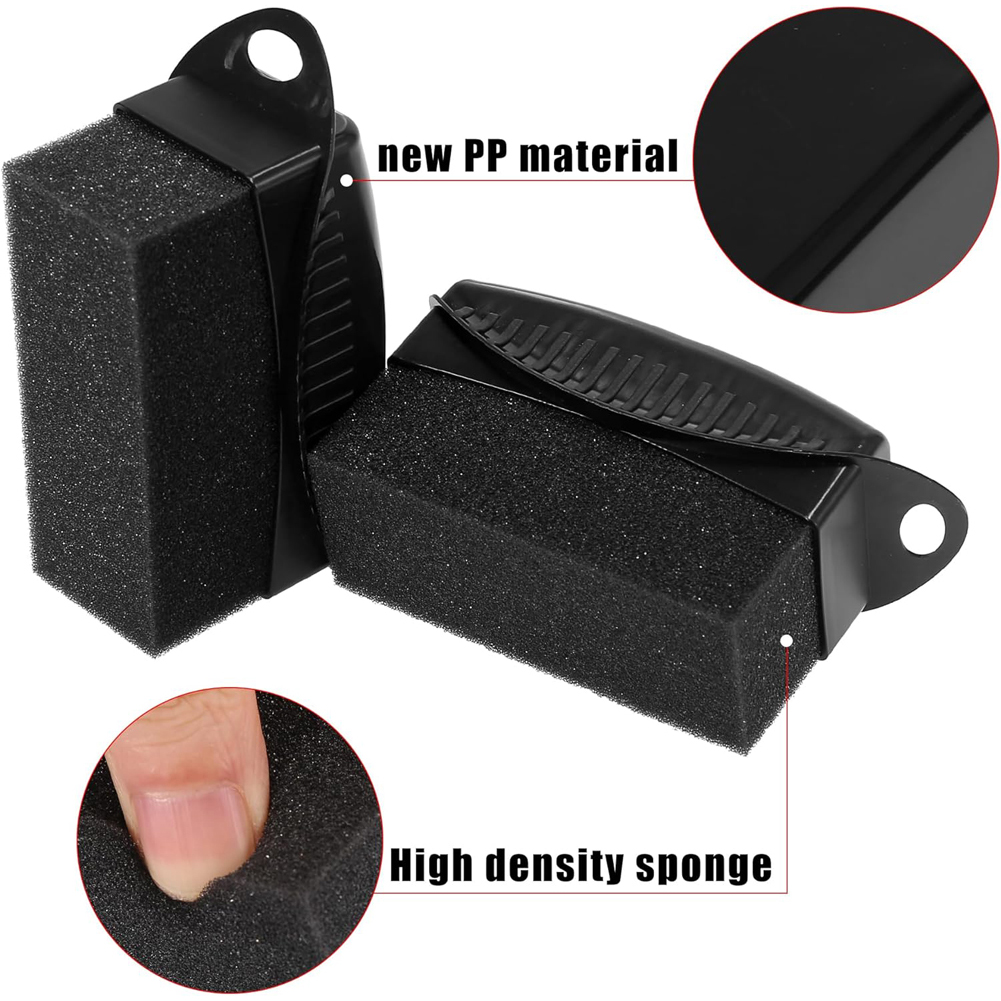 Aplicador de Cera para Pneus c - Tire Shine Applicator Curved Sponge Brush avaliação e preço