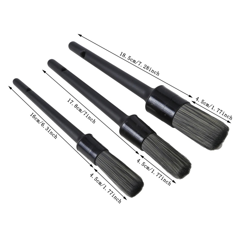 Conjunto de 50 Escovas de Deta - Car Detailing Brush Set Boar Hair Interior avaliação e preço