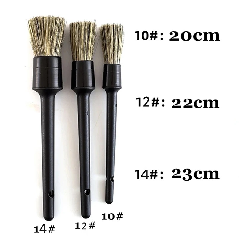 Conjunto de 50 Escovas de Deta - Car Detailing Brush Set Boar Hair Interior avaliação e preço