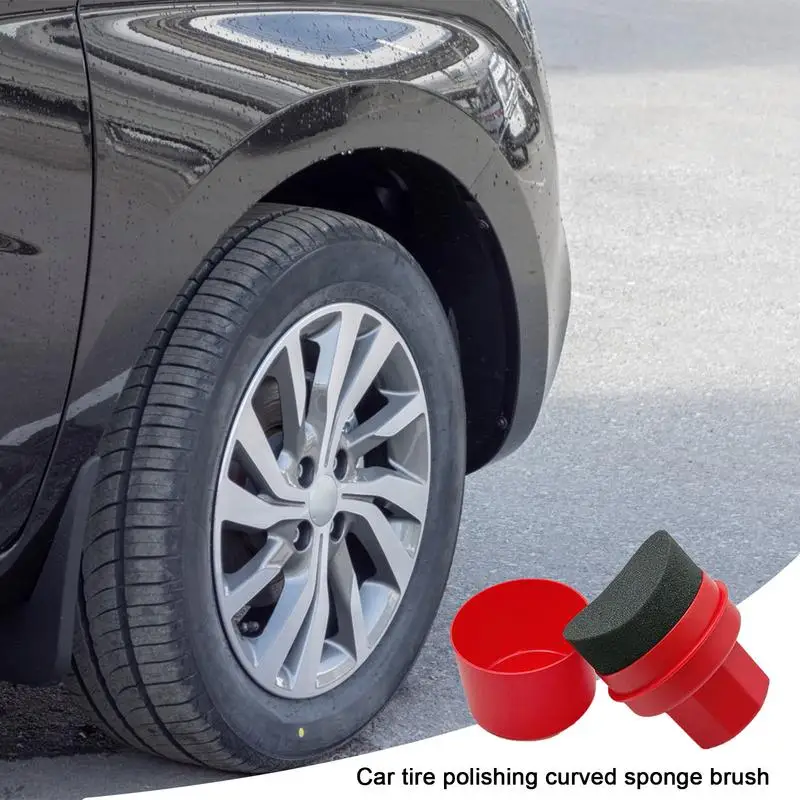 Esponja para Aplicação de Cera - Tire Shine Applicator Curved Sponge Brush avaliação e preço