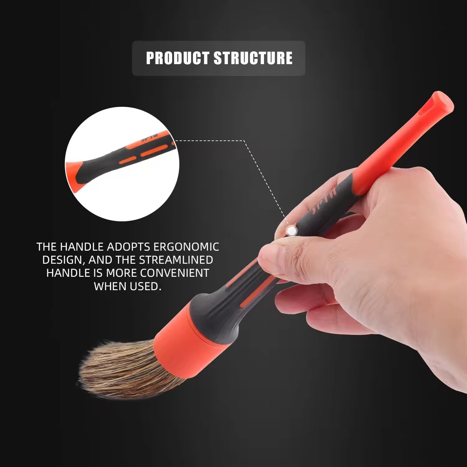 SPTA 5 unidades de cabelo de j - Car Detailing Brush Set Boar Hair Interior avaliação e preço